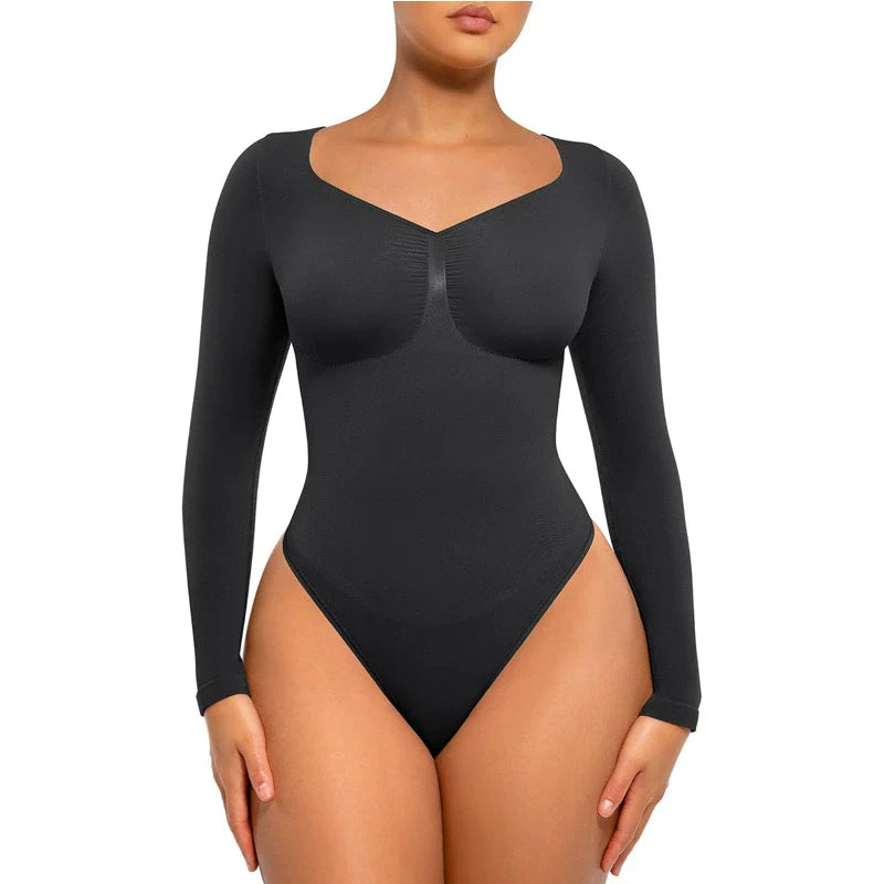 Long Sleeve Shaping Bodysuit