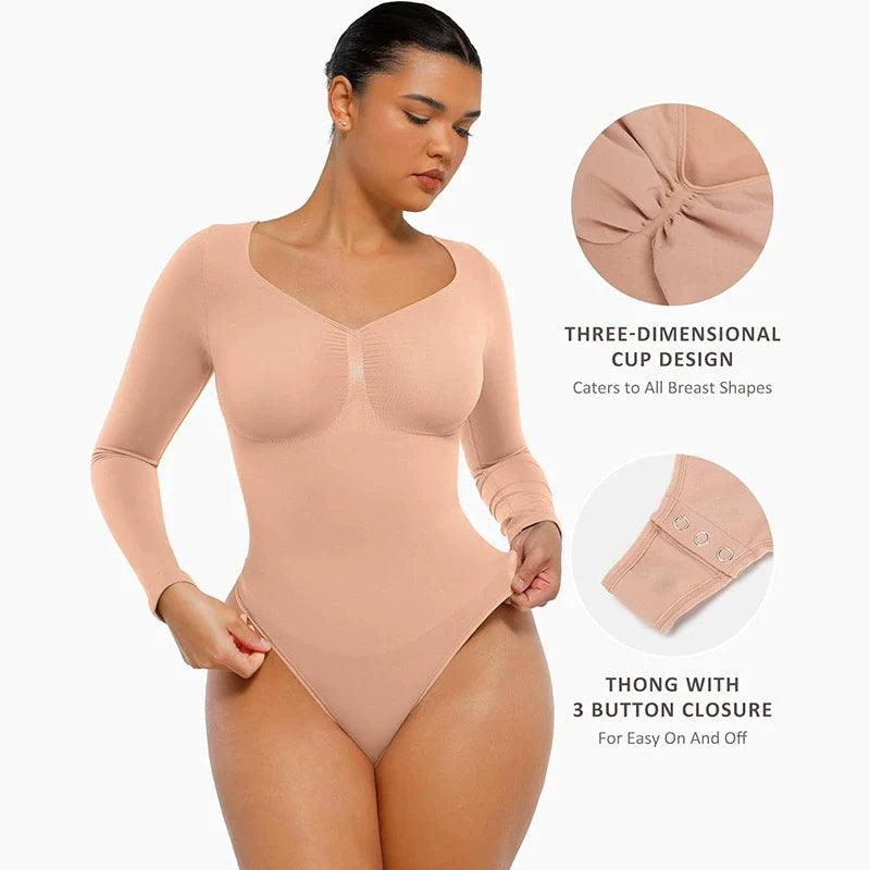 Long Sleeve Shaping Bodysuit
