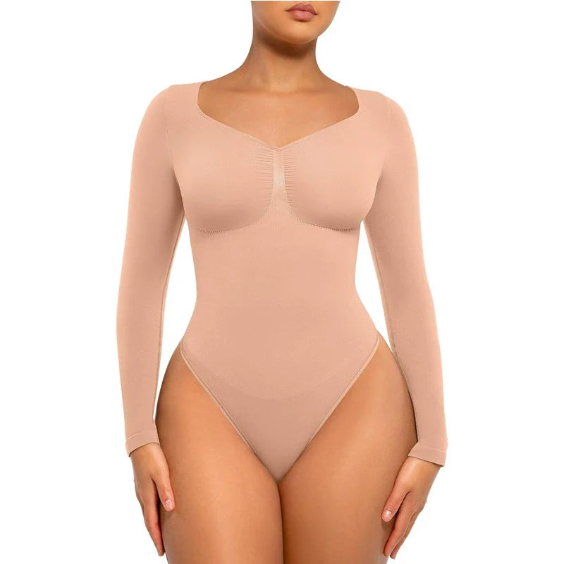 Long Sleeve Shaping Bodysuit