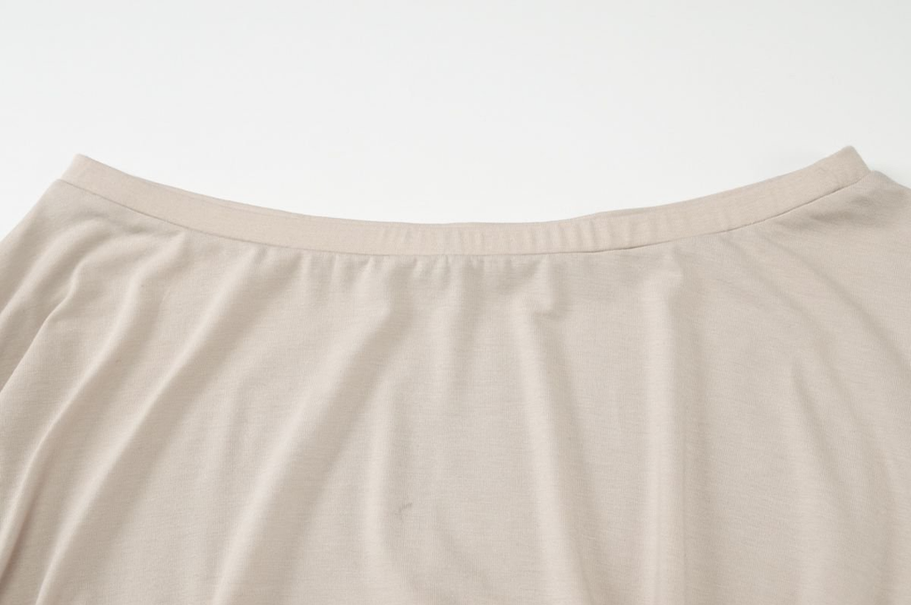 Relaxed Draped Off-Shoulder Dress